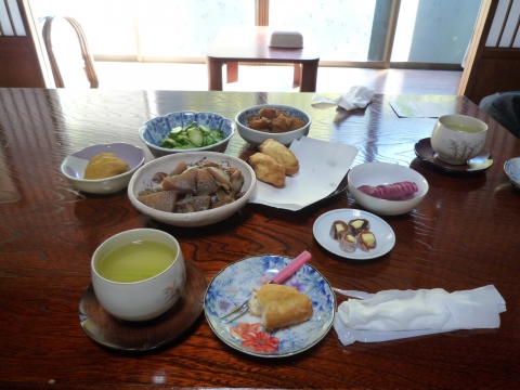  深沢コース：縁側カフェの食事